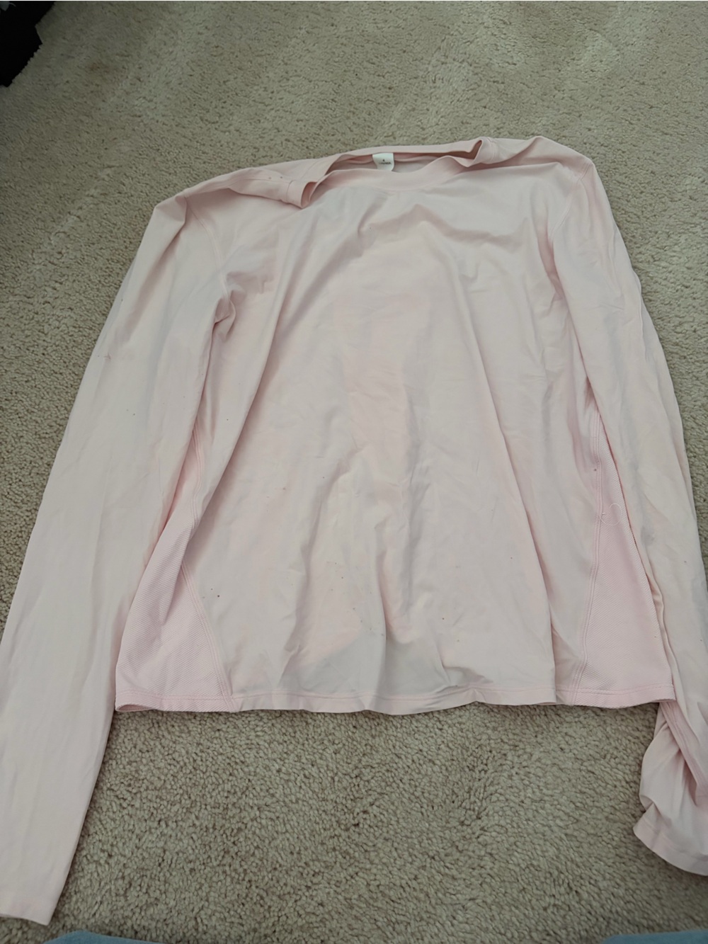 Light Pink Long Sleeve Women’s Top